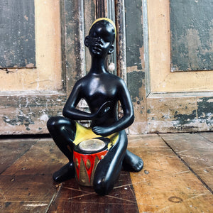 Black Lady Sculpture