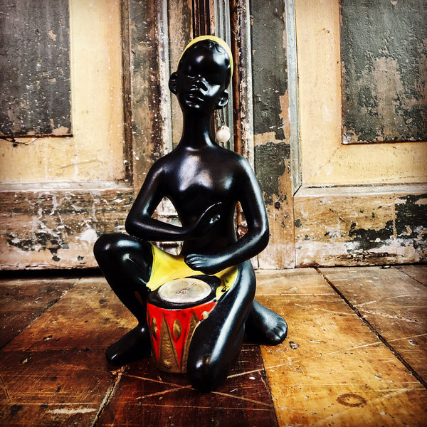 Black Lady Sculpture